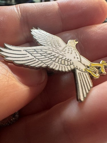 Air Force Academy Enamel Lapel Pin w/ Eagle Charm