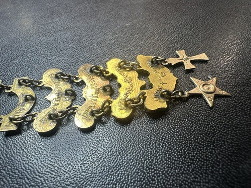 United Methodist Sunday School Attendance Pin Cross and Crown 1-8th Years 10k