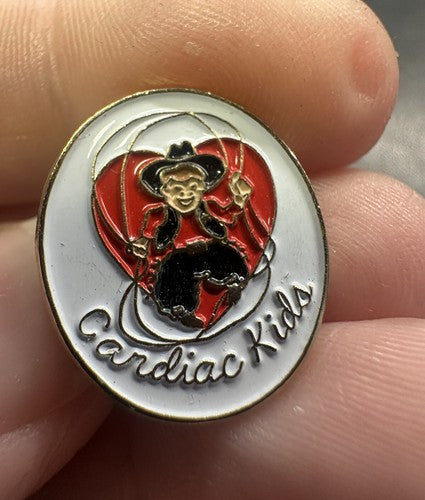 CARDIAC KIDS RARE VINTAGE LAPEL PIN