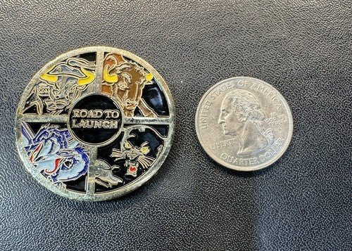 National Reconnaissance Office ROAD TO LAUNCH Challenge Coin NEO