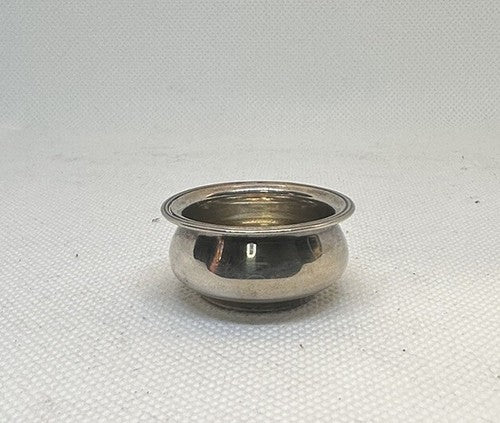 Sterling Watson COMMONWEALTH INDIVIDUAL SALT CELLAR and SALT SPOON 2" No Mono