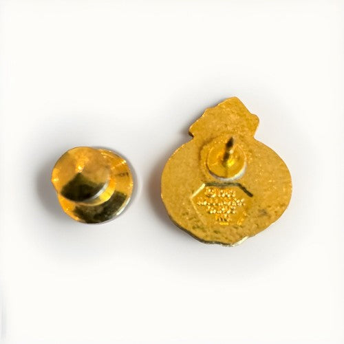 Vintage Halloween PUMPKIN Smiley Face 1983 Tie Tack Jack-O-Lantern