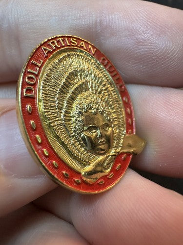 Vintage Doll Artisan Guild - Lapel Pin