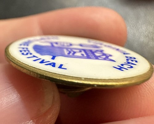 Vintage Virginia Beach Neptune Festival Lapel Pin