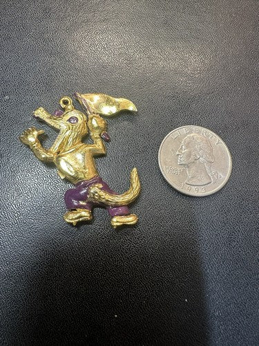 Vintage San Francisco State College University Gators Pendant Charm SFSC SFSU