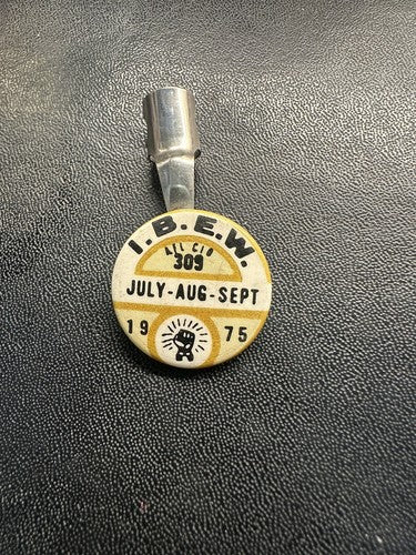 IBEW Pencil Clip I.B.E.W. Local 309 Collinsville Illinois 1975 Pen