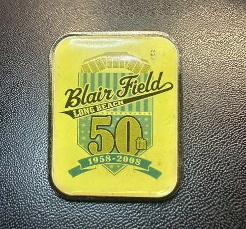 Long Beach State Dirtbags Blair Field 50th Anniversary Pin 1958-2008