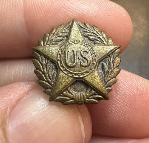 Antique WWI WW1 Honorable Discharge-Victory Lapel Button / Pin - World War 1