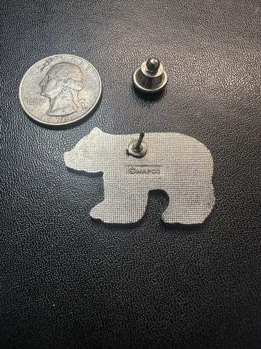 Vintage MAFCO Panda Bear Lapel Hat Pin