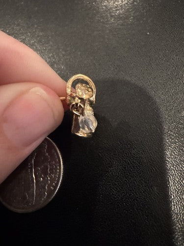 Vtg 1983 Avon Favorite Pastimes Watering Can Gold Tone Lapel Tac Pin
