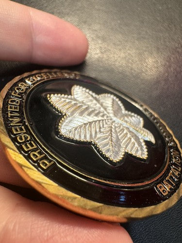 1st Space Battalion Space Warriors Challenge Coin Brigade and Beyond Numbered