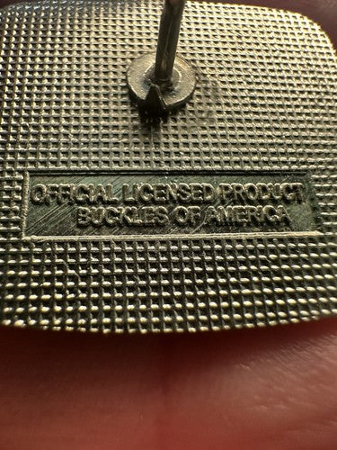 John Deere 1968 - 2000 Leaping Deer Logo Hat Lapel Pin Buckles of America Tie
