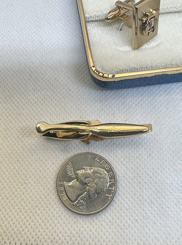 Shriners Vintage HICKOK Cuff Links & Tie Bar Clip Masonic NEW OLD STOCK IN BOX