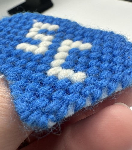 Vintage South Carolina Needlepoint State Shaped Brooch Lapel/Collar Pin