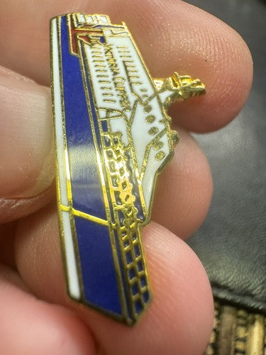 Victoria Clippers Cruise Ship Pin Gold Tone