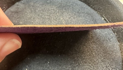 New York University Tobacco Leather College NYU Purple Gold