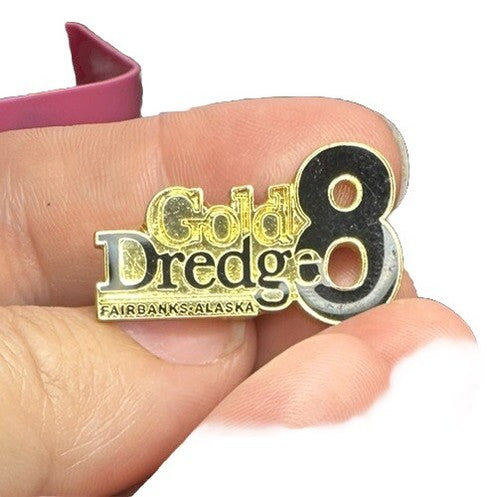Gold Dredge 8 Fairbanks Alaska Pin