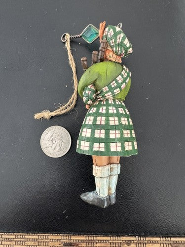 6.5" T PIED PIPER ONLY Jim Shore Heartwood Creek 12 Days of Christmas Orn. Set
