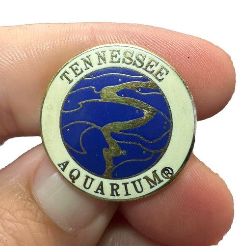 Tennessee Aquarium Chattanooga Enamel Pin Very Nice!