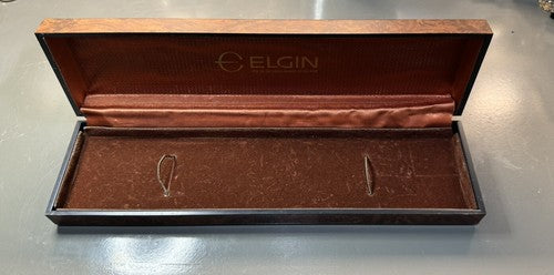 Elgin Retro Men Watch Box from the 80's Rare - Excellent Condition