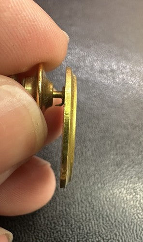 White River Light Station Lake Michigan Lighthouse Pin Tie Tack 24k Gold Plate