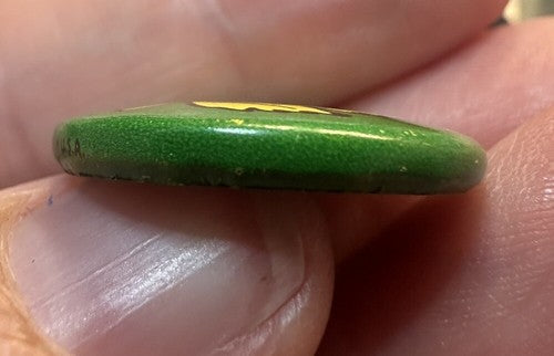 VTG WW2 Red Cross Lapel Pin Canada Green Leaf Canadian Pin back Button