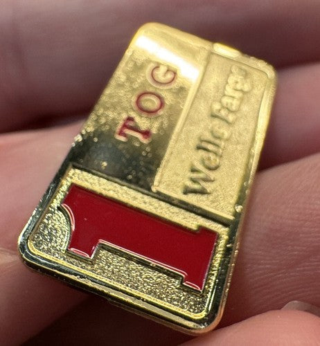 Wells Fargo Employee Pin Lapel 1 TOG Enamel Technology Operations Group