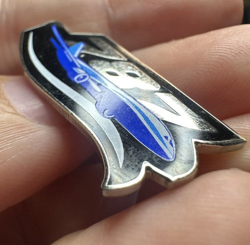 Pin BOEING 787 Metal Black Blue White Tie Tack B787