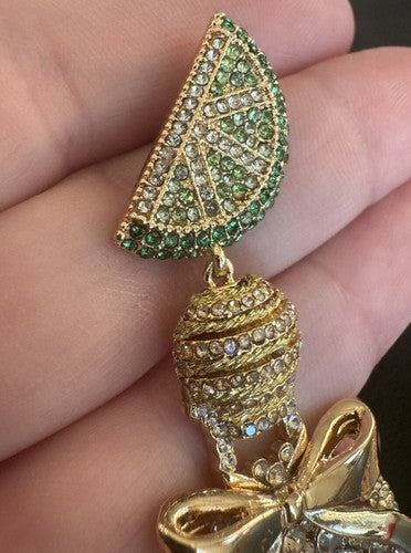 Baublebar Tequila Bottle Dangle Earrings NEW HOT SHOT EARRINGS