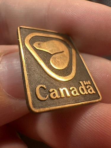 Vintage Parks Canada National Park Park Logo Emblem Gold Tone Lapel Pin