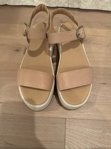 Sorel 2069731 Beige Day Spring Ankle Strap Sandal Women’s Size 6