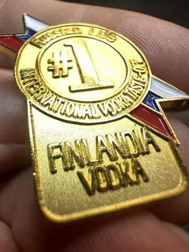 Finlandia Vodka - Russian Life International Vodka Taste-Off #1 Lapel Pin