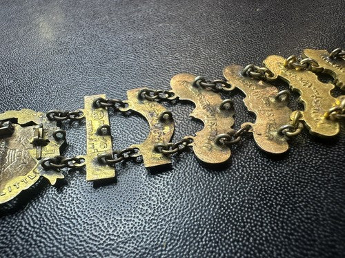 United Methodist Sunday School Attendance Pin Cross and Crown 1-8th Years 10k