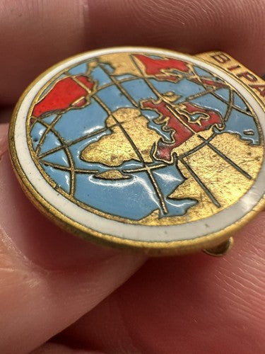 RARE Vintage BIPAR European Federation of Insurance Intermediaries Pin