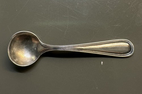 Sterling Watson COMMONWEALTH INDIVIDUAL SALT CELLAR and SALT SPOON 2" No Mono