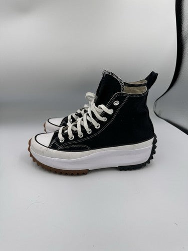 Converse Black Run Star Hike Platform Shoes 166800C Womens Sz 8.6 Mens Sz 7