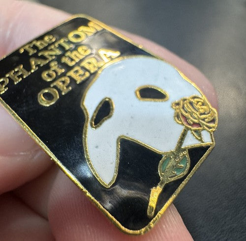 Vintage The Phantom Of The Opera Lapel Pin, 1986 Really Useful Group