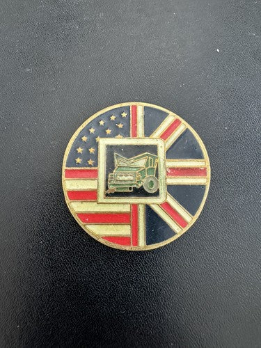 OLD - RAF MILDENHALL POL AIR FORCE FLAG CHALLENGE COIN Petroleum Oil Lubricants