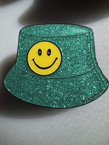 3x 2022 Destination Imagination DI Trading Pin Glitter Bucket Hats Lapel Pins