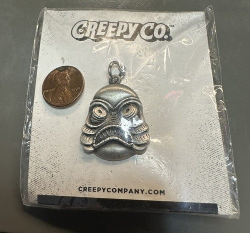 Creepy Co. Charm Pendant Pin Limited rare horror enamel pin