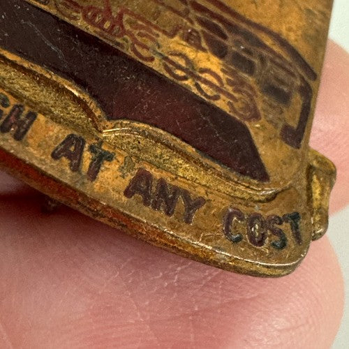 714th Transportation Battalion Railway Through At Any Cost DUI DI Pin GEMSCO