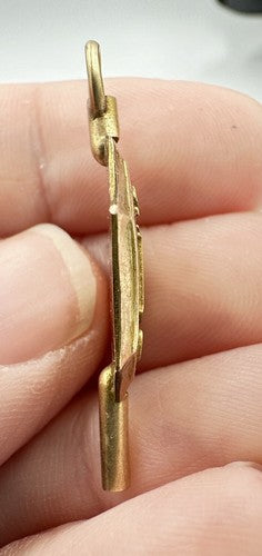 1941-42 University Of Missouri Sophomore Council Key Charm Fob Alpha Gamma Rho