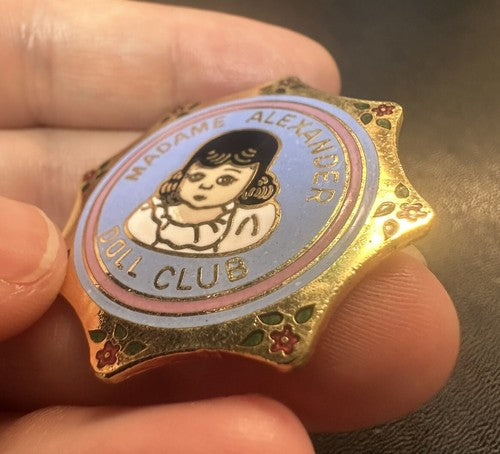 Madame Alexander Doll Club Collection Collectors Lapel Hat Pin MADC Brooch