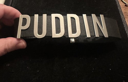 Harley Quinn CHOKER Neck Collar PUDDIN Slide Necklace Suicide Squad