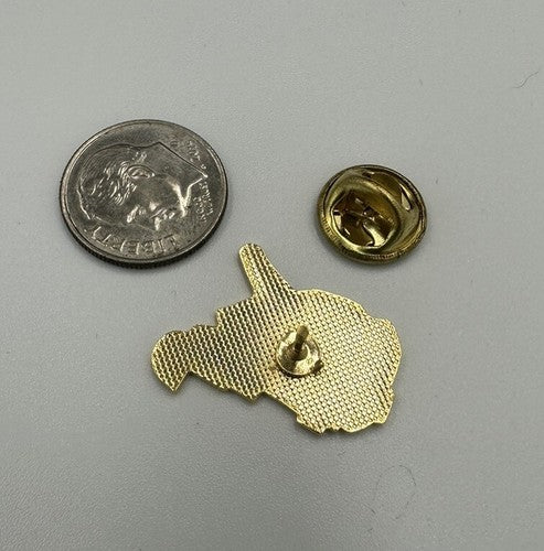 State of West Virginia Shaped Map Tourist Travel Souvenir Collector Pin
