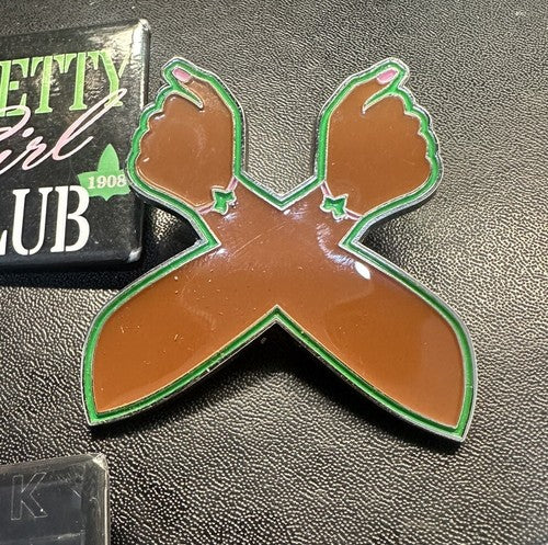 Lot of 4 AKA / Alpha Kappa Alpha Sorority Pins VOTE 2020 Pretty Girl Club