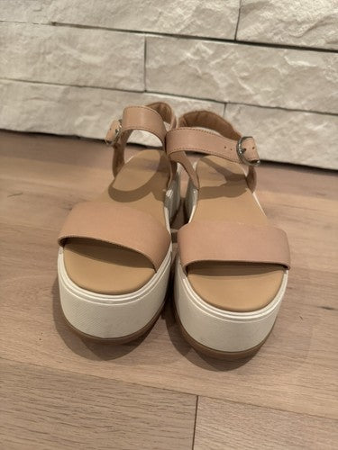 Sorel 2069731 Beige Day Spring Ankle Strap Sandal Women’s Size 6
