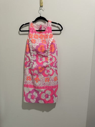LILLY PULITZER SIZE 4 DIDI DRESS *PANSY DANCE* CIRCA-1959 INSPIRED🦄