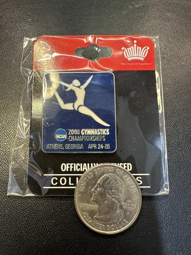 2008 NCAA Gymnastics Championships Lapel Pin Athens University of Georgia