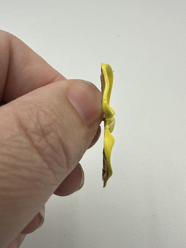 Yellow Ribbon Support the Troops Vintage Lapel Pin New Old Stock NOS